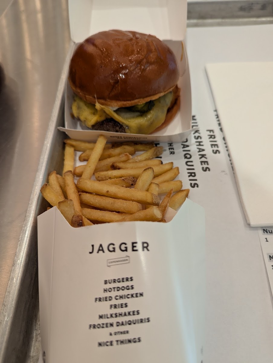 Menu Jagger - Burger I Vanløse-1